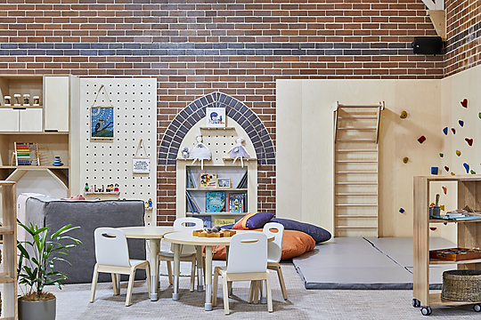 Interior photograph of Cheltenham Early Education Centre by Pablo Veiga