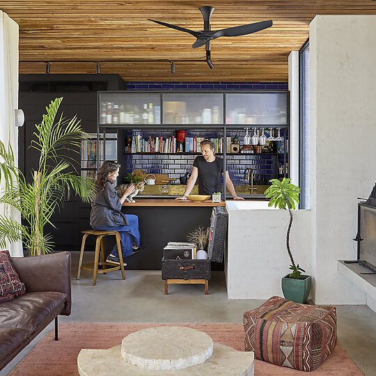 Interior photograph of Laneway Lot House by Jack Lovel
