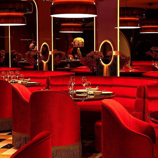 Interior photograph of Grand Majestic Sichuan by Pauline Perol